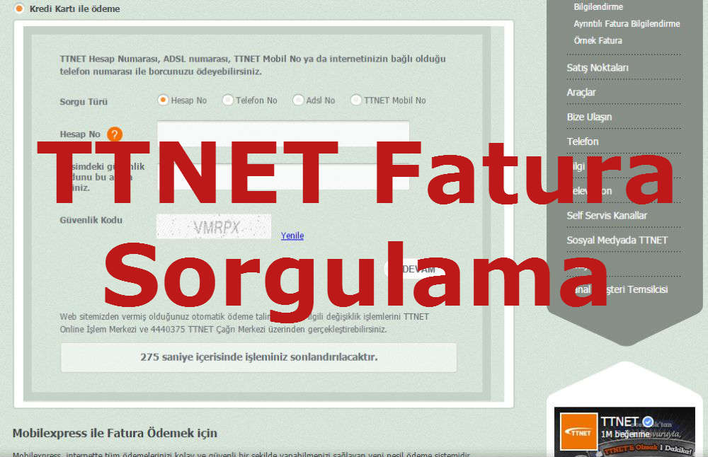 ttnet fatura sorgulama jet sorgulama